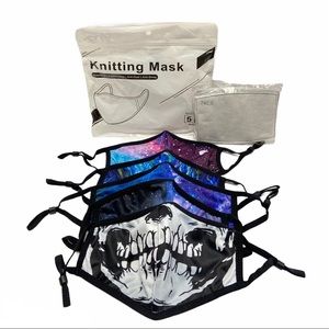 5 Pack Face Masks with Filter
